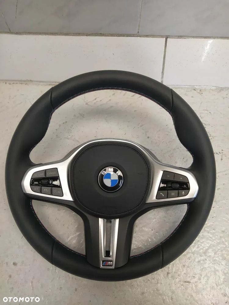 BMW F40 G20 G21 G22 G23 KIEROWNICA MULTIFUNKCYJNA SKÓRA TEMPOMAT ASYSTENT PASA RUCHU  NOWA - 22