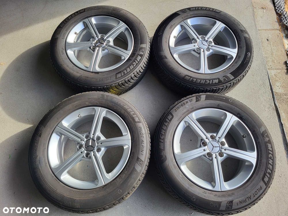 [K127] Koła zimowe 17 Cali 5x112 Michelin 215/65/17 Mercedes 21r - 2