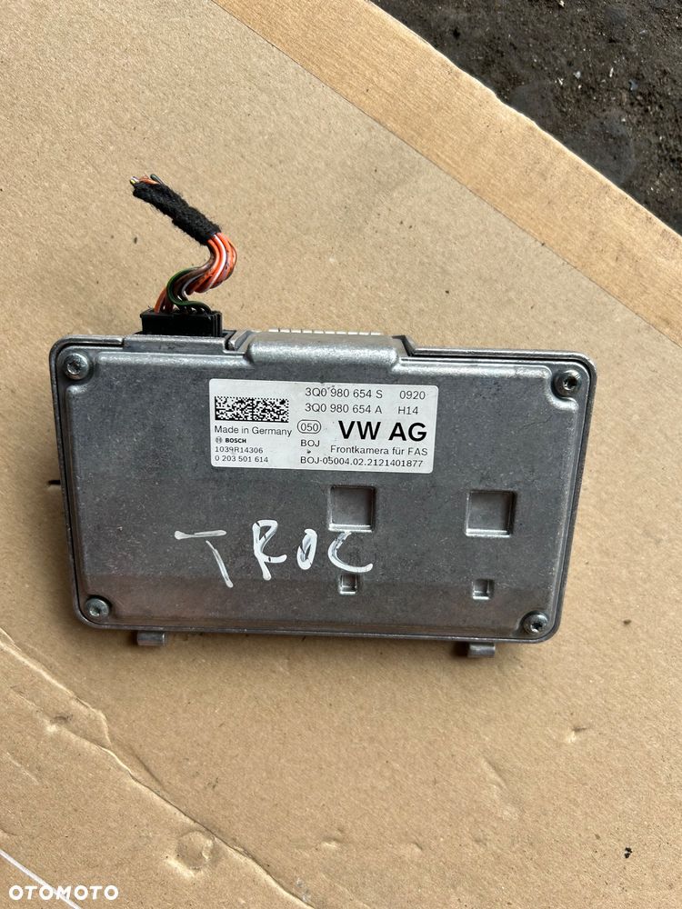 Volkswagen T-roc kamera szyby asystent pasa 3Q0980654S - 3