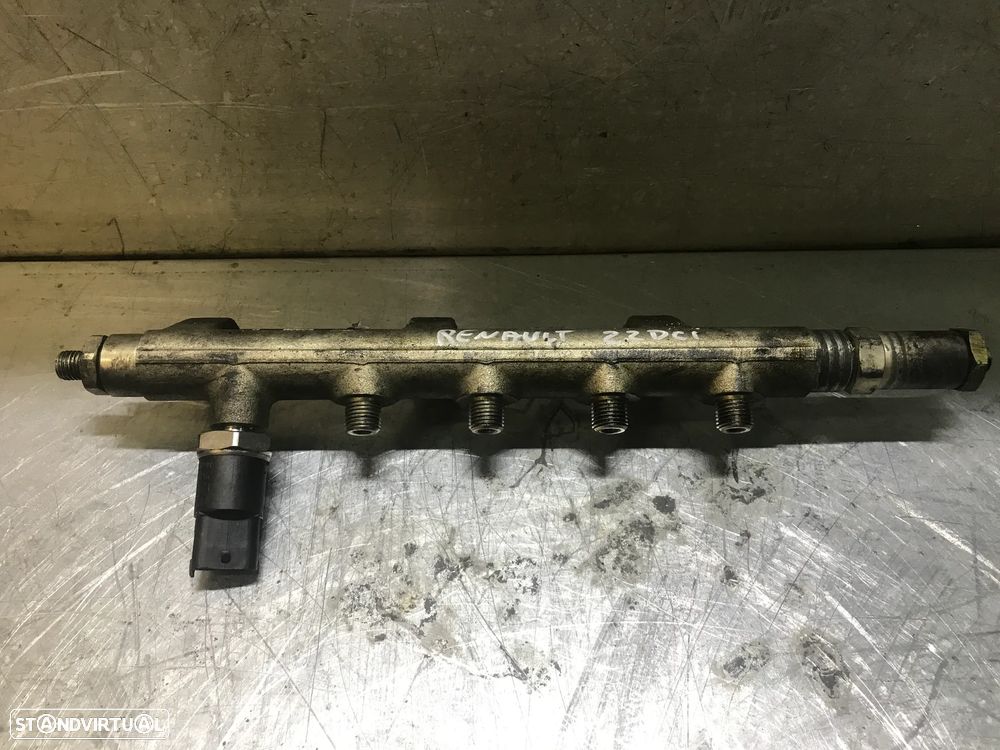 REGUA / RAMPA DE INJECÇÃO / INJEÇÃO RENAULT 2.2DCI 0445214025 8200023961 - 1