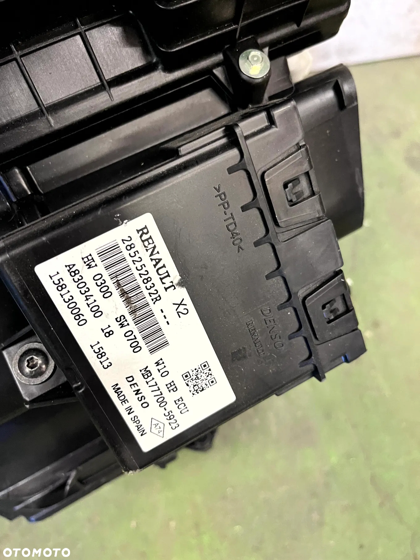 RENAULT ZOE I 12-19 NAGRZEWNICA KOMPLETNA STEROWNIK 272702761R 285252832R EUROPA - 4
