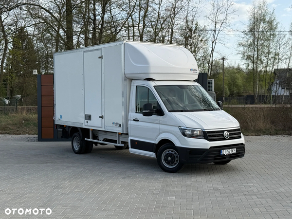 Volkswagen Crafter 2.0 177KM / 12.2021 / 51.850KM / Kontener 8EP + Drzwi Boczne / Winda 750KG / ZAREJESTROWANY