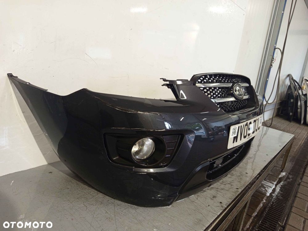 + ZDERZAK PRZÓD PRZEDNI DO KIA CARENS III 3 1U SZARY GRAFITOWY HALOGENY - 2