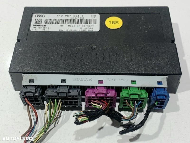 Modul control suspensie airmatica Audi A8 (2009-2017) [4H] D4 3.0 tdi CDTA 4H0907553C - 1