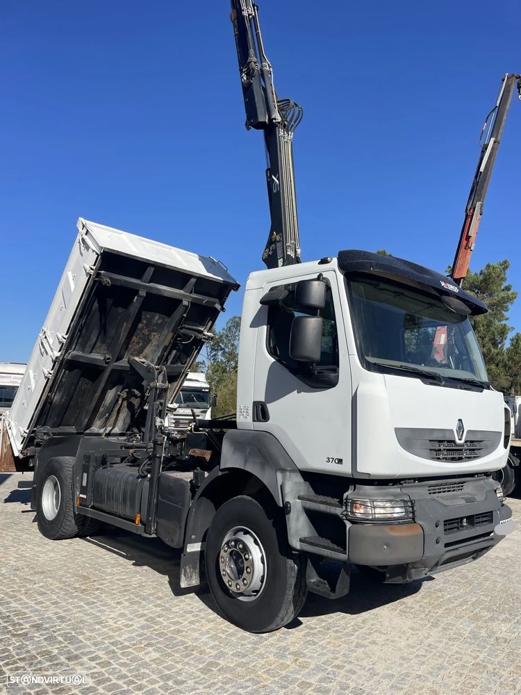 Renault Kerax 370 DXI - Tri Basculante C/ Grua - 3