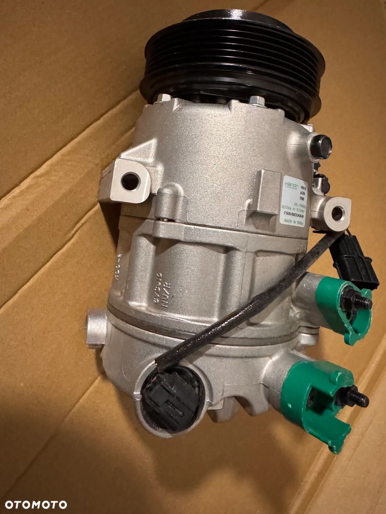 NOWA Sprężarka Kompresor klimatyzacji ORYGINAŁ F500-BXDDA-09 HYUNDAI ix35 KIA Sportage III 97701-2Y550 - 3