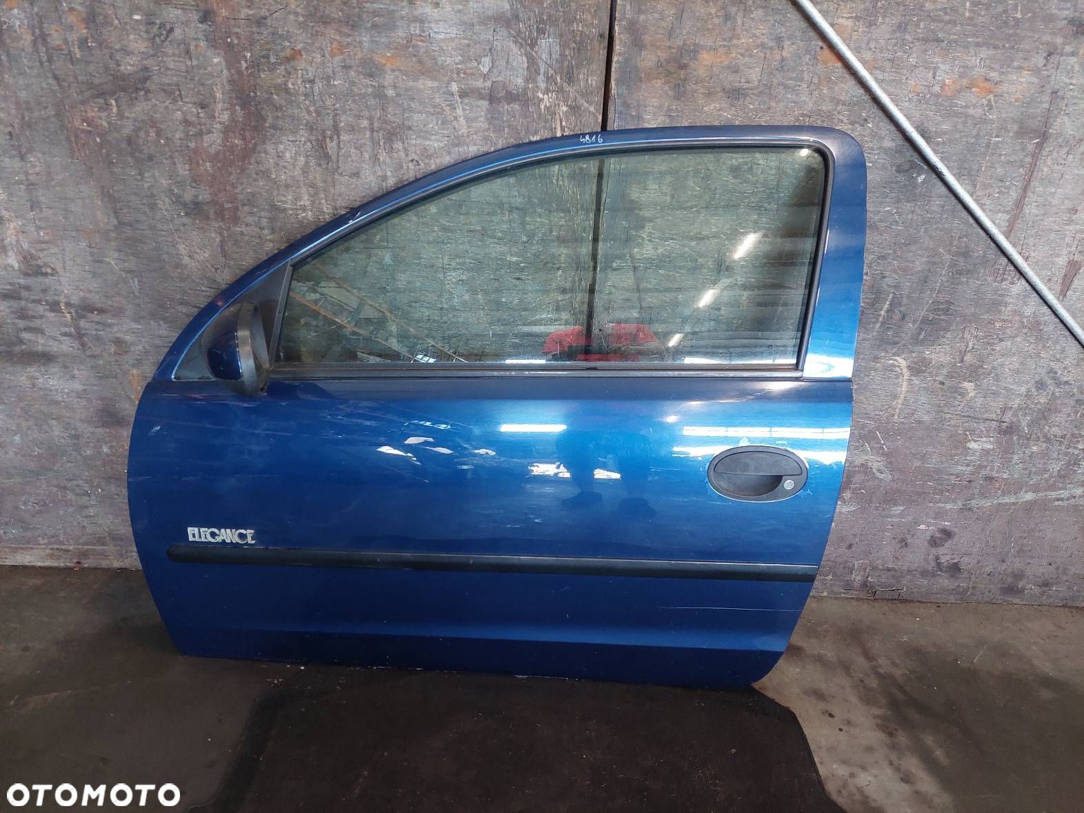 DRZWI KOMPLETNE LEWY PRZÓD OPEL CORSA C HB 3D Z21B - 1