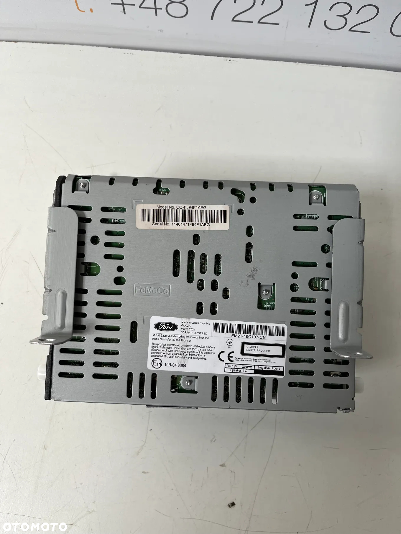 GALAXA MK4 FORD S-MAX MK2 2021 R RADIO EM2T-19C107-CN - 3