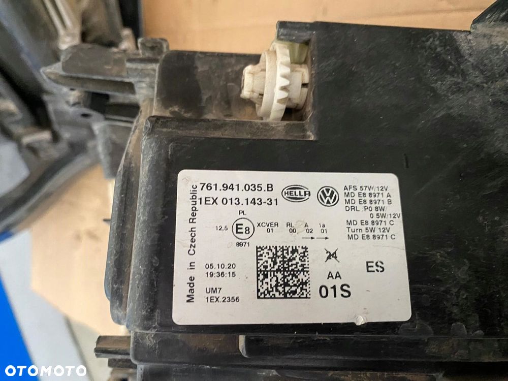 zderzak maska lampa pas kompletny przód vw touareg iii - 13