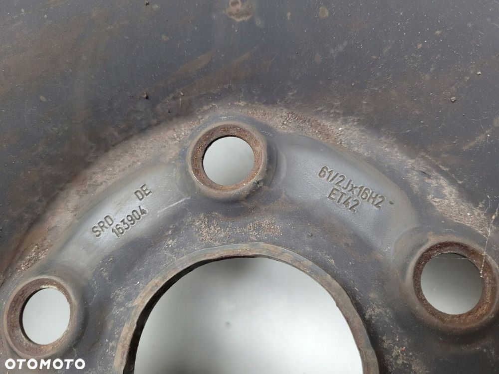 VOLKSWVAGEN PASSAT B6 2.0 TDI FELGA 16" 61/2Jx16H2 ET42 - 6