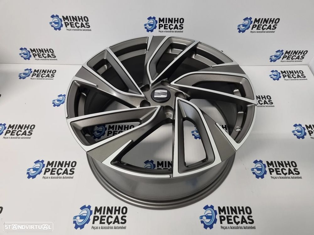 Jantes Seat Leon em 19 (5x112) GunMetal - 7