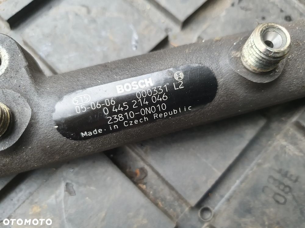 Toyota Yaris Szyna paliwowa LISTWA PALIWOWA 1.4 D4D  0281002626  0445214046 - 3