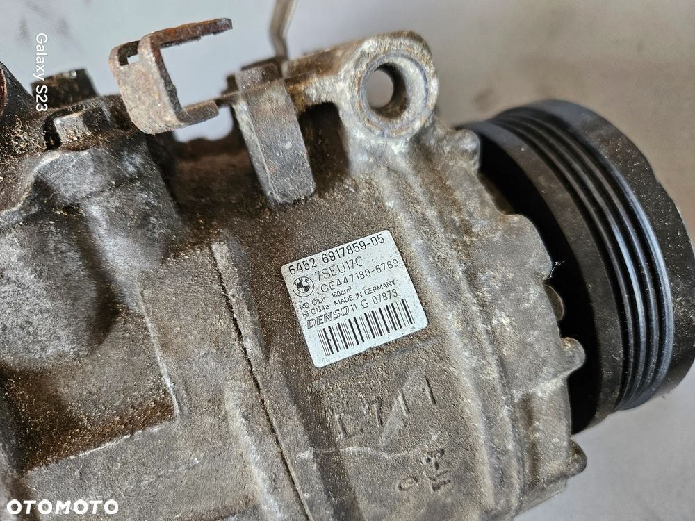 Sprężarka kompresor klimatyzacji BMW E60 E61 3,0 D 6917859 6917859-05 - 2