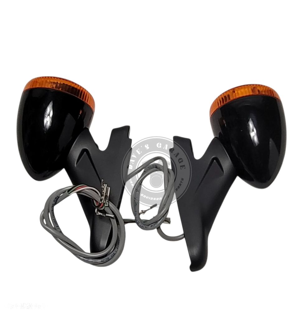 Kierunkowskazy LED mocowania kierunków Harley Davidson Sportster Roadster 67800214 67800646 - 5