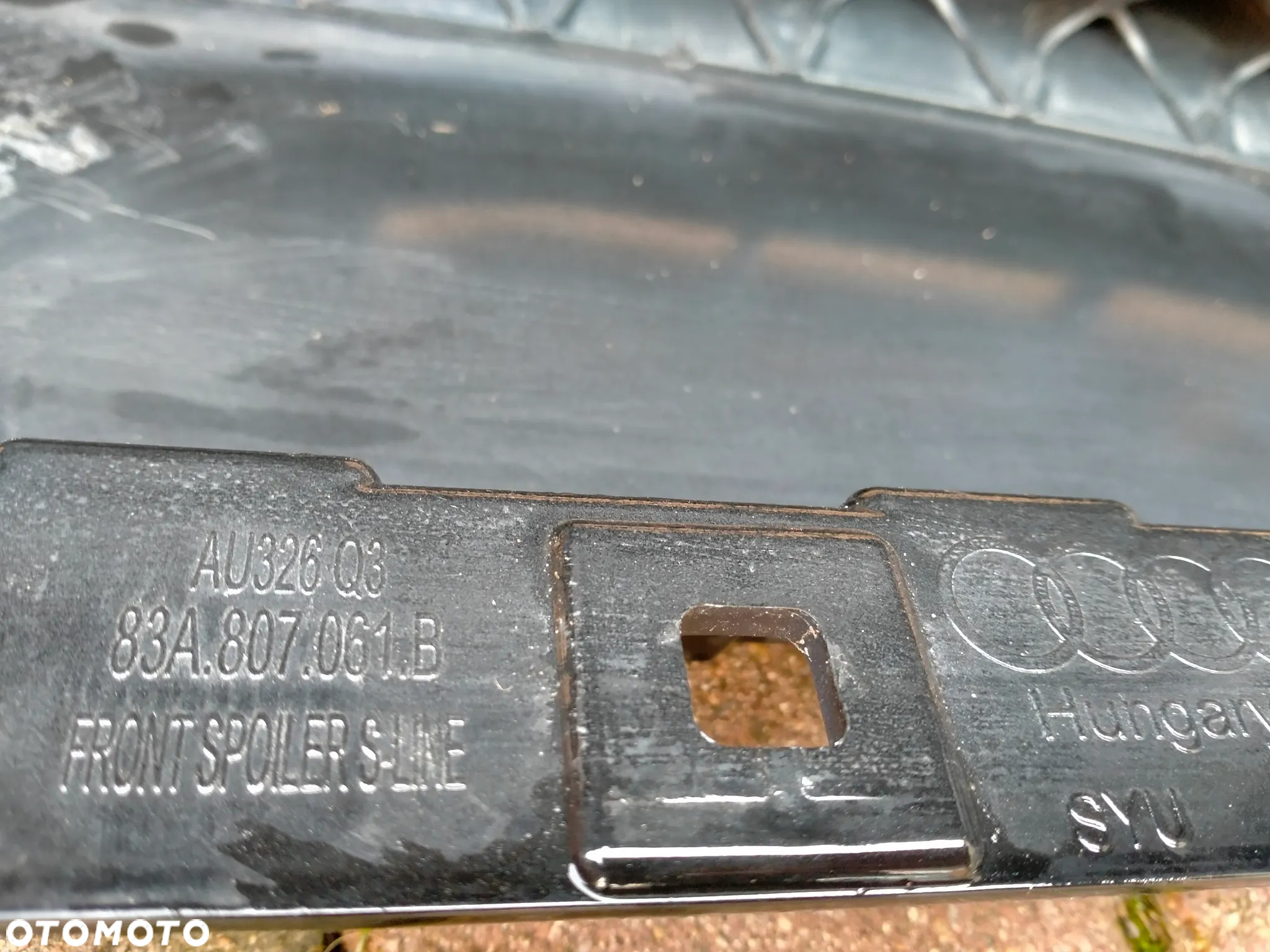 AUDI Q3 83A S Line / ZDERZAK PRZÓD PRZEDNI KOMPLETNY / 4szt PDC / Instalacja / ORYGINAŁ - 8