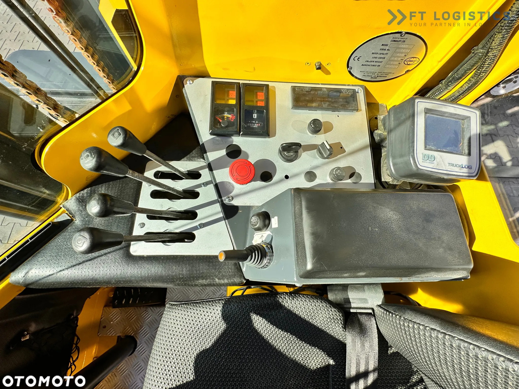 Combilift C4000 / LPG / DUPLEX / 4100MM / WAGA / PRZESÓW WIDEŁ / JAK NOWY - 15