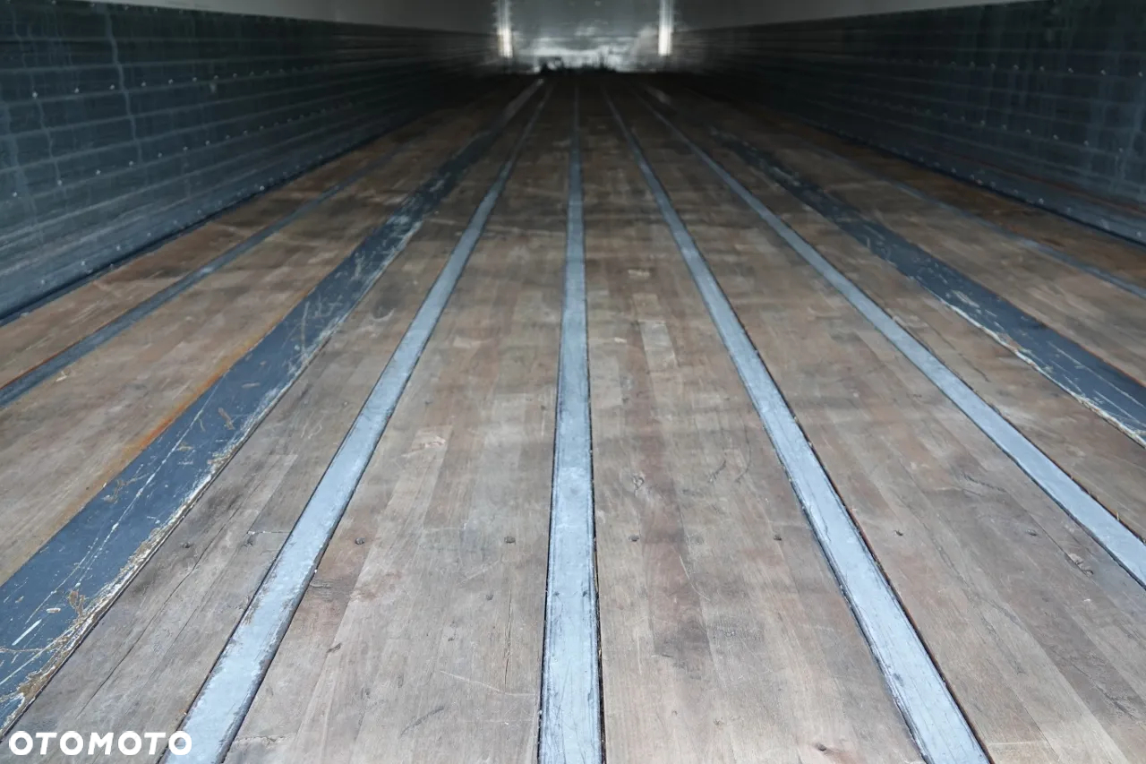 Fruehauf KONTENER / KOFFER / 2 OSIE / SAF / 2021 ROK / BARDZO MOCNA PODŁOGA: SZYNA-DESKA - 18