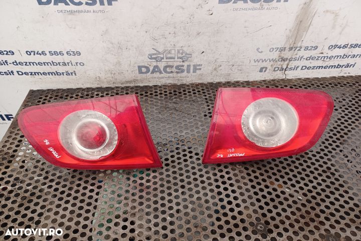 Lampa stop stanga pe hayon Volkswagen VW Passat B6  [din 2005 pana  2010] seria wagon 5-usi 1.6 TDI - 3