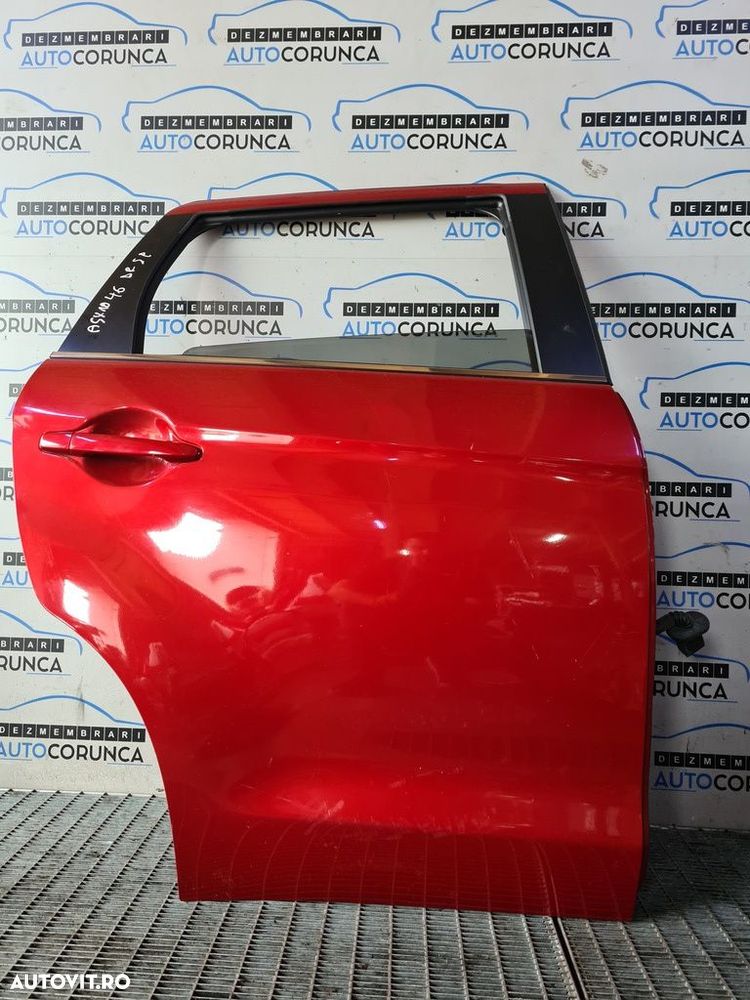 Usa Dreapta Spate Mitsubishi ASX 2010 - 2012 SUV 4 Usi ROSU (1046) LOVITA ȘI ZGÂRIATA - 2