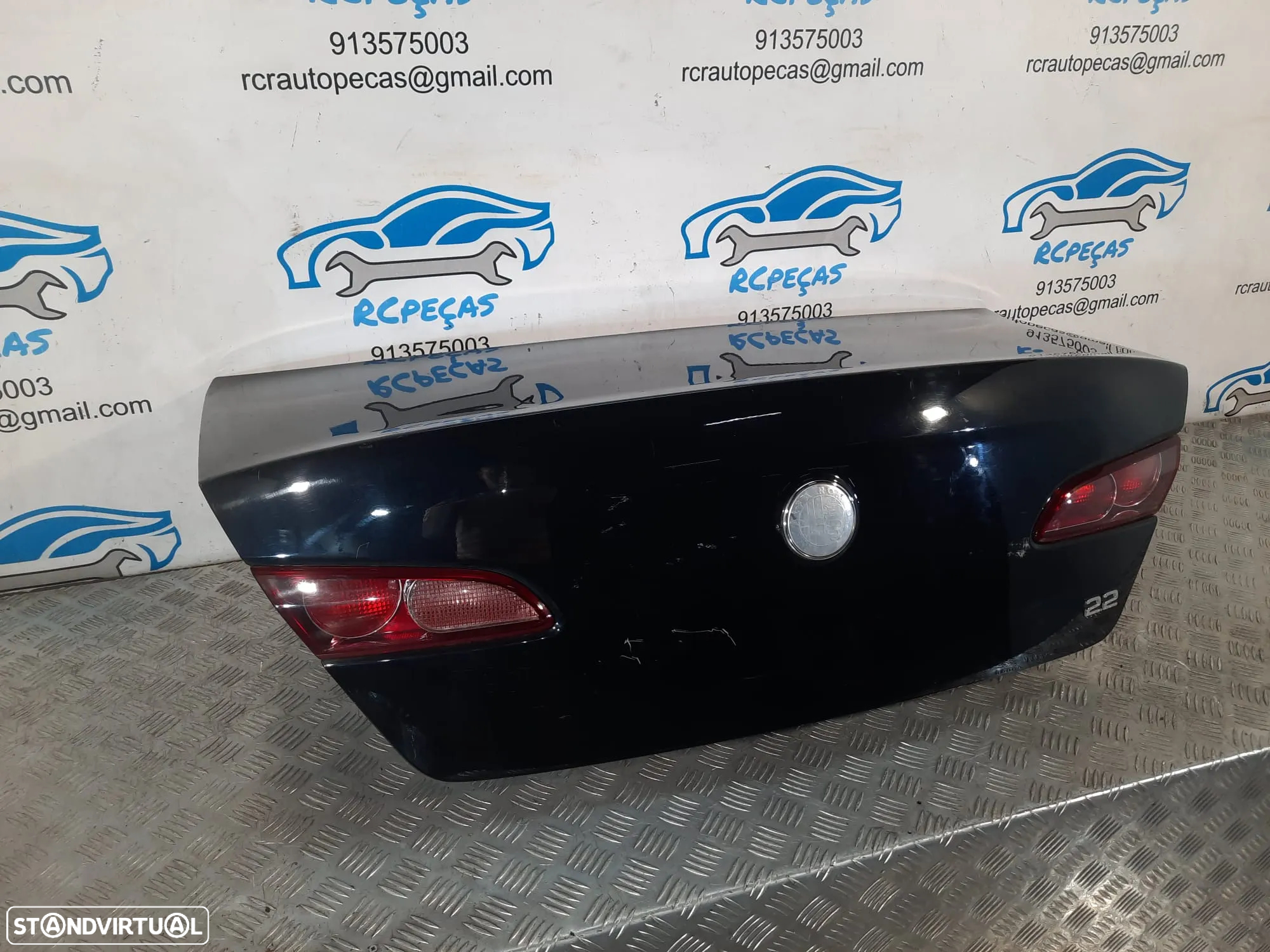 PORTA TAMPA MALA ALFA ROMEO 159 (939) FACELIFT 60688372 PUXADOR - 5