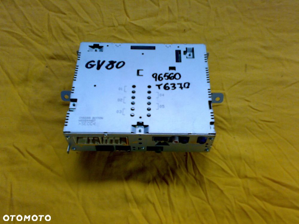 genesis gv80 2021 - radio nawigacja napęd czytnik idealne 96560-t6370 - 4