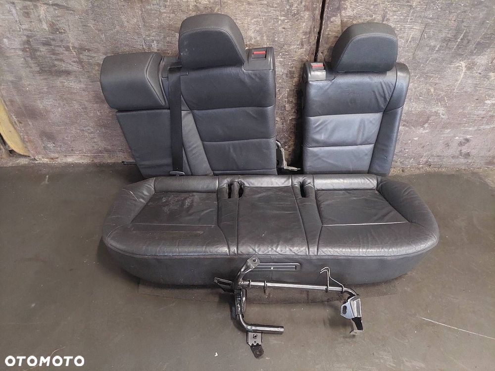 KANAPA OPARCIE FOTEL TYŁ ISOFIX SKÓRA SKÓRZANA OPEL VECTRA C KOMBI - 1