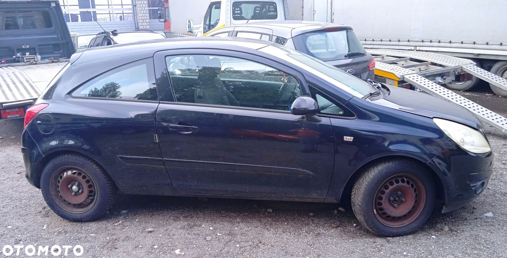 Na części Opel Corsa D 3D Z20R Z10XEP maska zderzak drzwi klapa szyba fotel kanapa lusterko lampa - 1