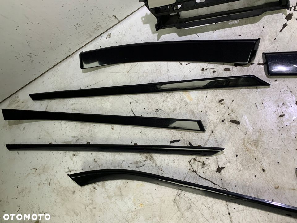 LISTWY WEWNĘTRZNE DEKORY M-PAKIET BLACK BMW E39 - 5