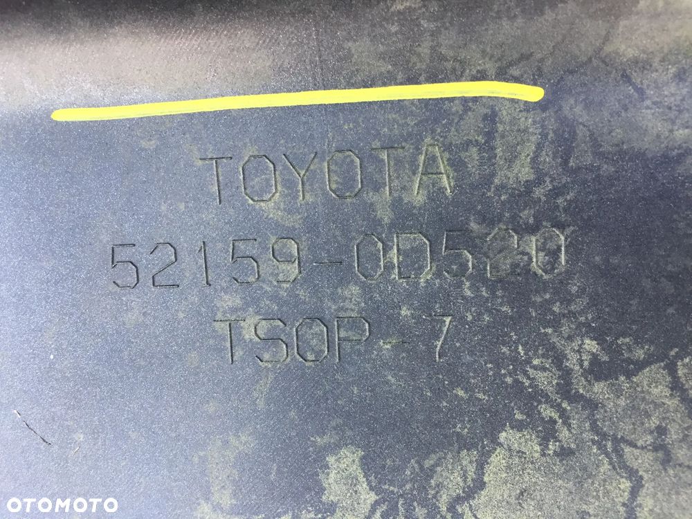 TOYOTA YARIS III LIFT 2014-2017 ZDERZAK TYLNY TYŁ - 14