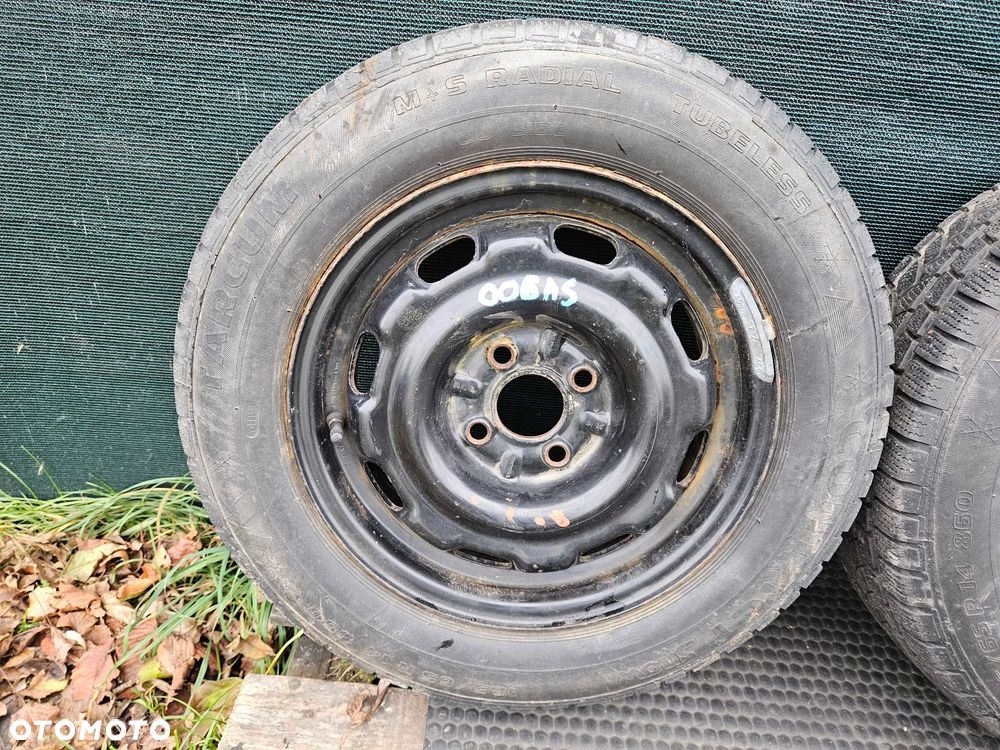 Kola Felgi R14 4x100 6J ET45 Stalowe Opony Zimowe 185/65 VW Skoda Seat - 3