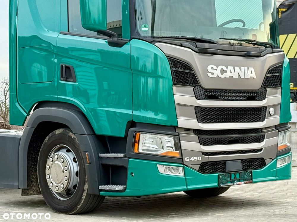 Scania G450 / RAMA DO ZABUDOWY / ROZSTAW 5.75 / AUTOMAT / SYPIALKA / 2019 ROK / 19 PALET - 9
