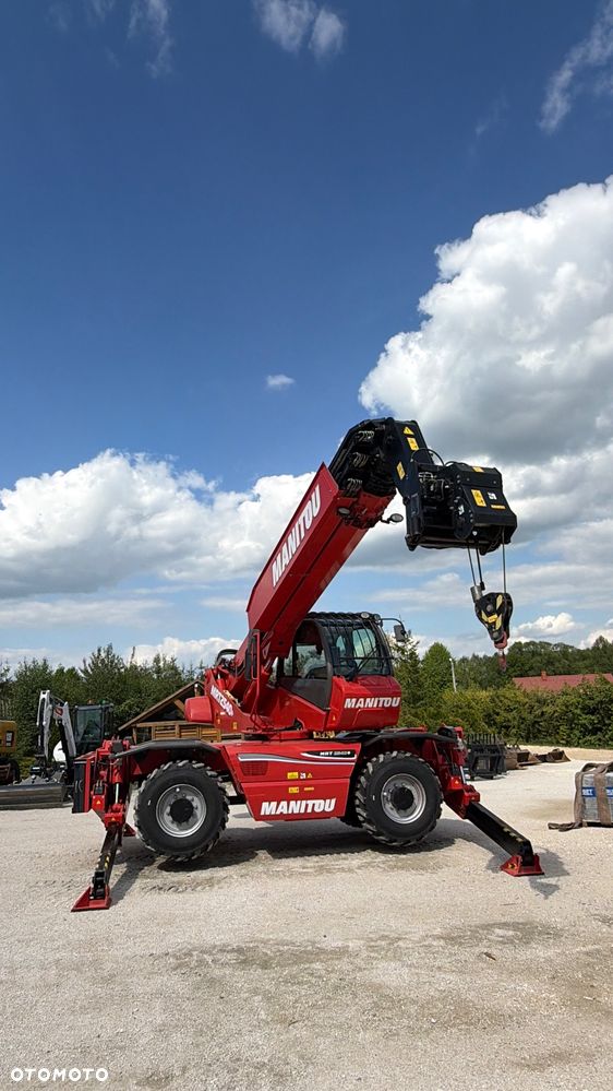 Manitou Ładowarka teleskopowa MANITOU ROTO Mrt 2540 + Privilage 360° obrotowa 2150 2550 bez Dpf i Adblue  PILOT sterowania Kosz Widły manitka silnik Mercedes  Wciagarka  1 właściciel KLIMA serwisowana Merlo - 3