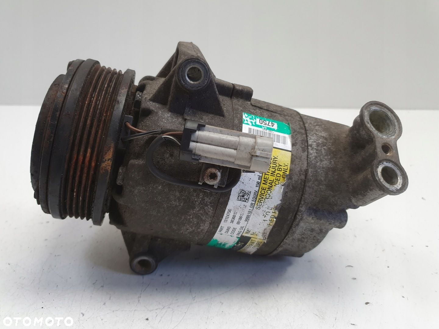 Opel Astra III H 1.8 16V SPRĘŻARKA KLIMATYZACJI pompa 13124750 WK - 1