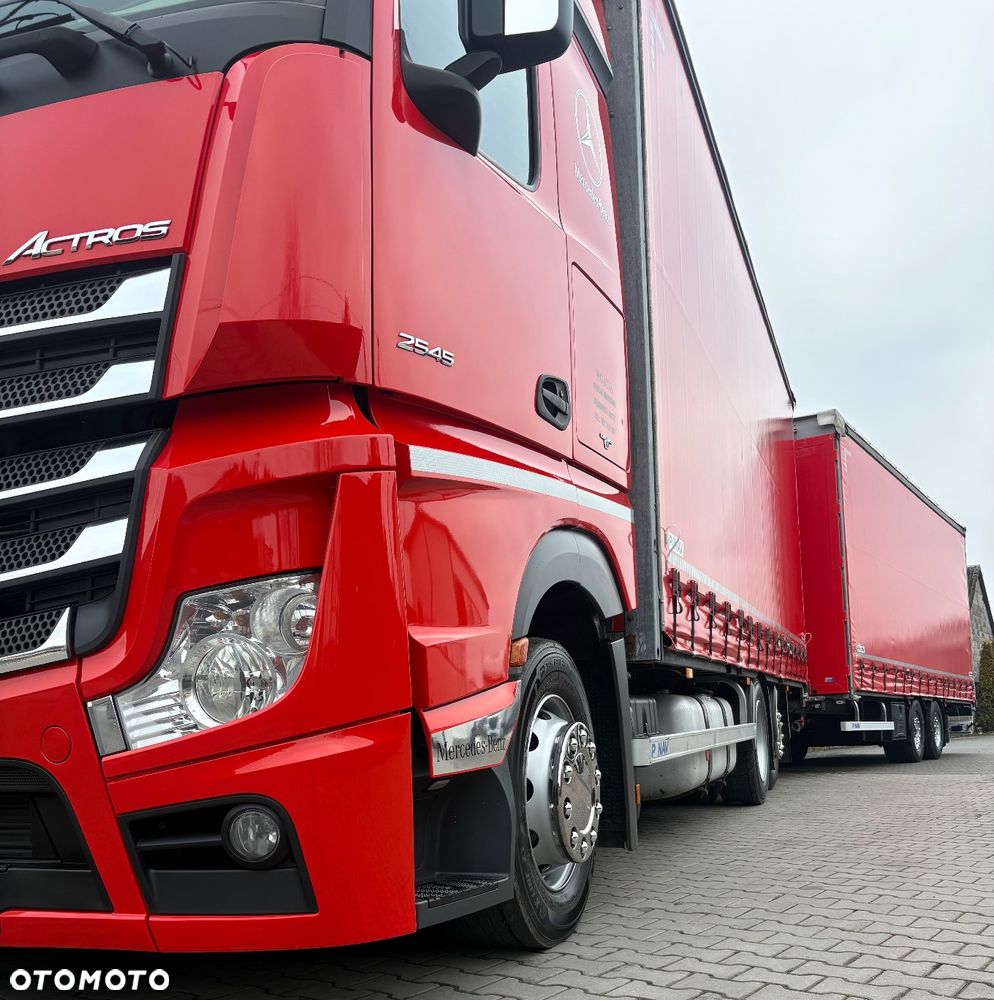 Mercedes-Benz Actros Big Space 2545 Zestaw/Tandem Przejazdowy Nowe Opony - 9