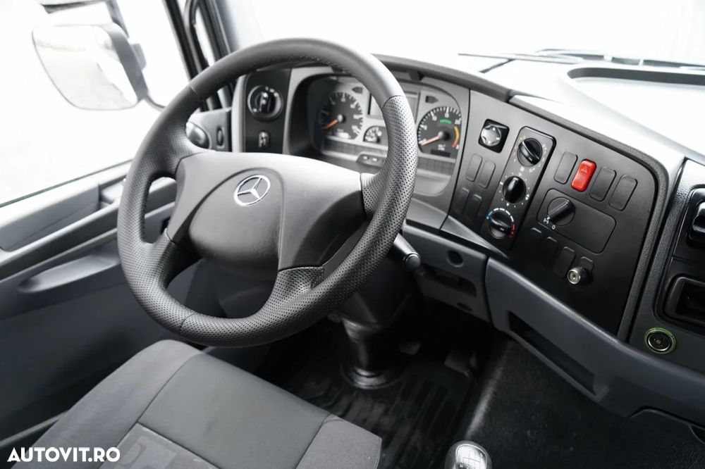 Mercedes-Benz ATEGO 1218 / 4x2 / BASCULATOR + HDS HIAB 0088 BS-3 / PILOT / MANUAL - 27