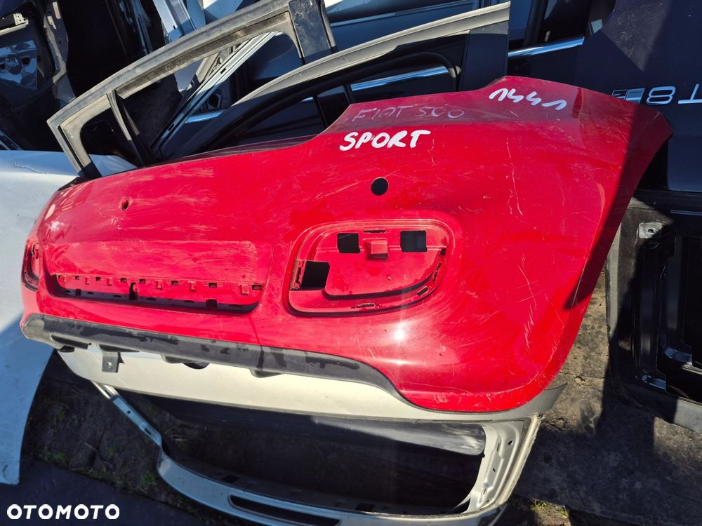 Zderzak Tył Fiat 500 Sport 2008-2016 - 1