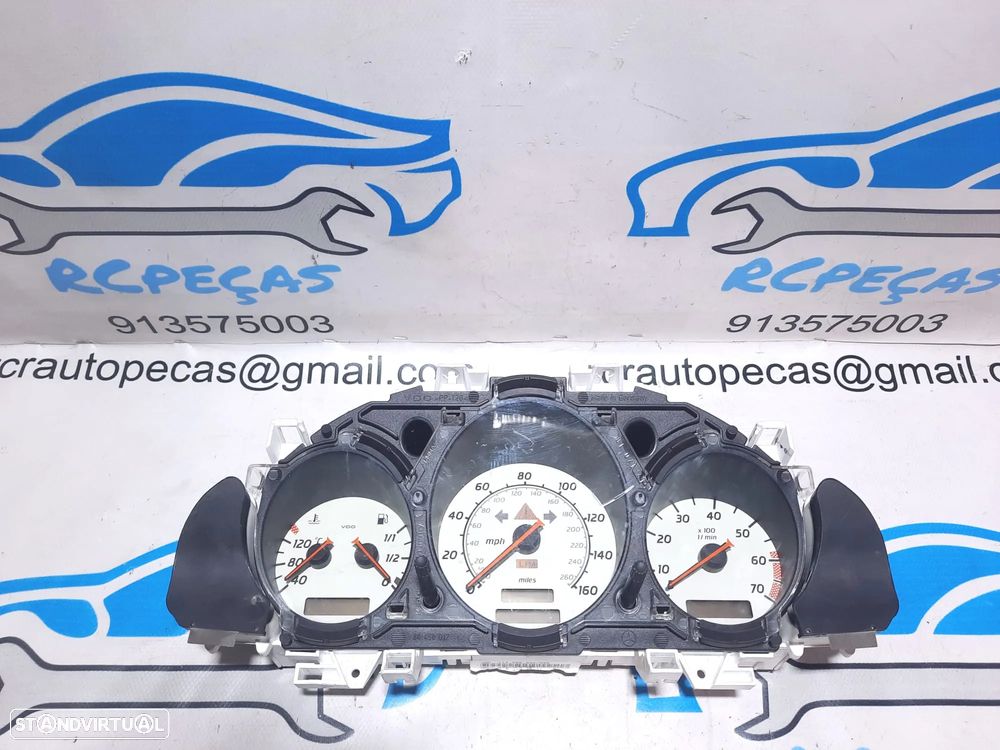 QUADRANTE MOSTRADORES PAINEL INSTRUMENTOS ORIGINAL MERCEDES SLK R170 1705402511 - 3