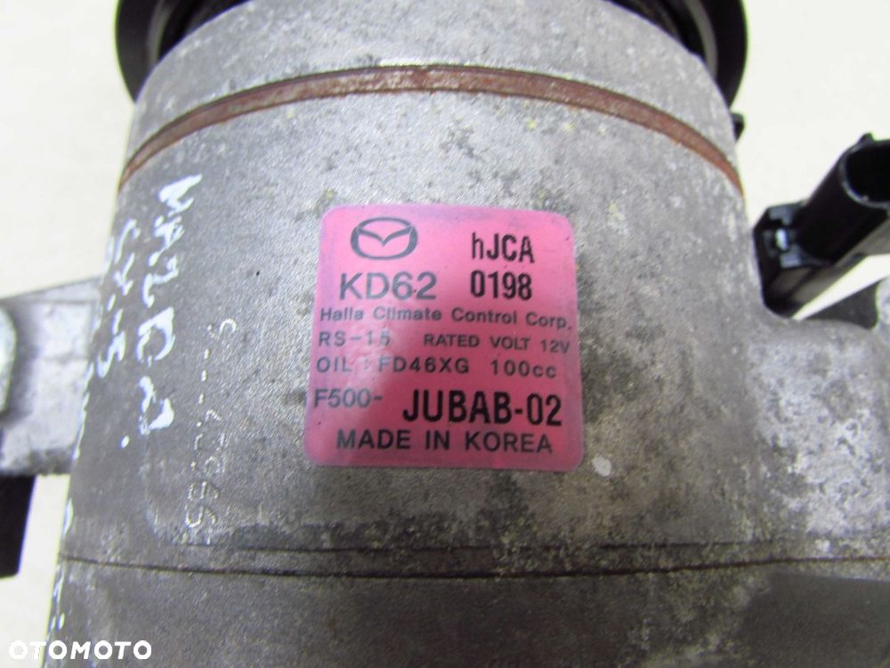 MAZDA 3 5 6 VI GJ CX 2.2 D SKYACTIV 12- KOMPRESOR SPREZARKA KLIMATYZACJI F500-JUBAB-02 - 7