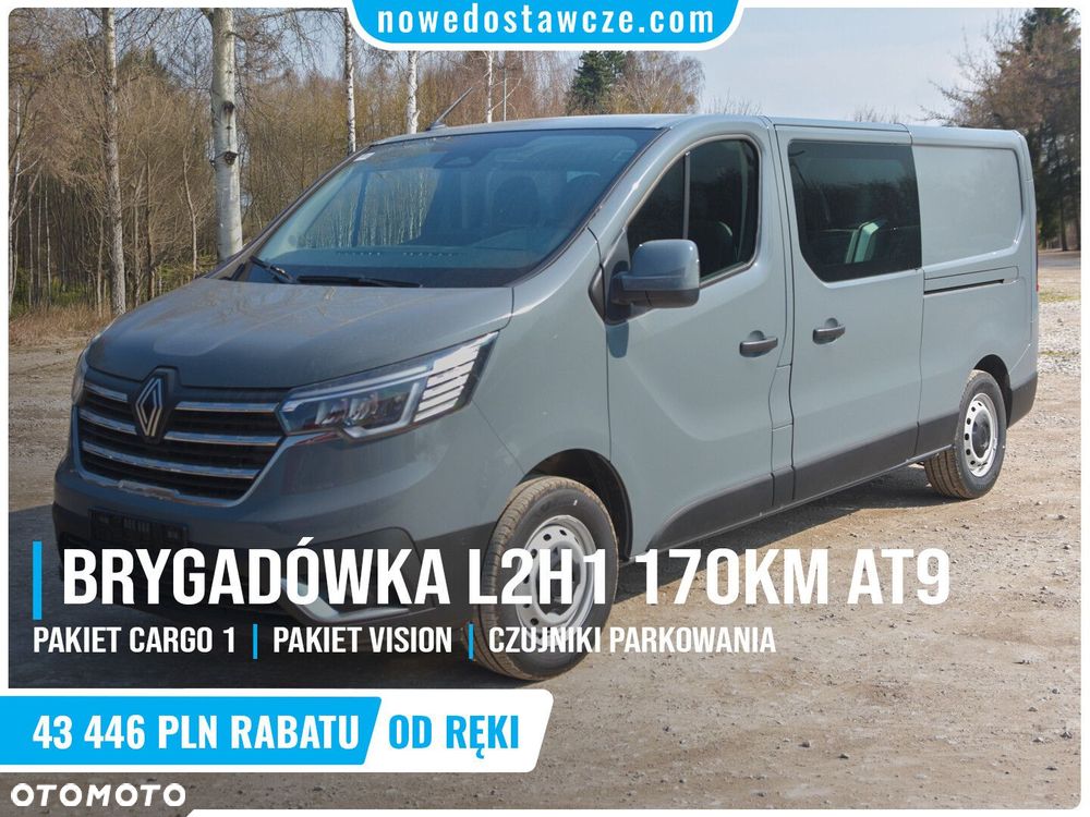 Renault Trafic 2.0 170KM Van Brygadowy EXTRA L2H1 AT9 - 2