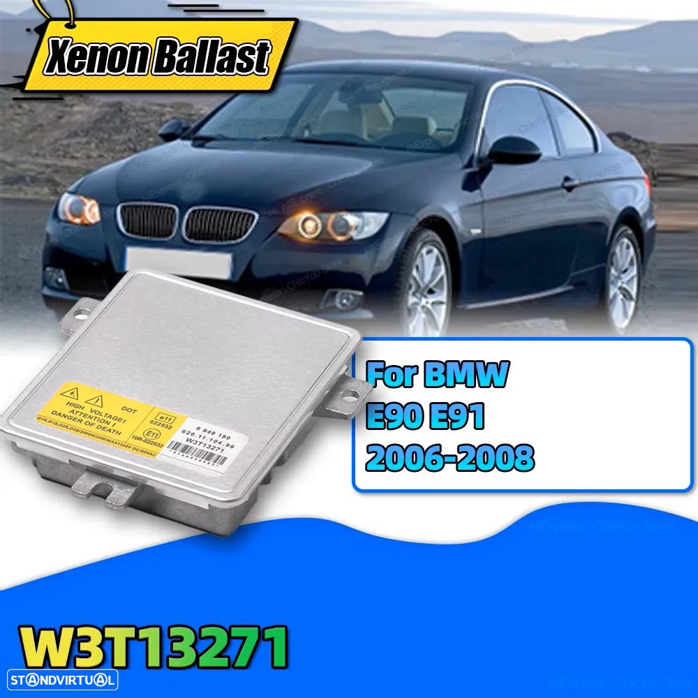 Balastro xenon Bmw E90 91 Volvo V70 S80 XC70  NOVO - 1
