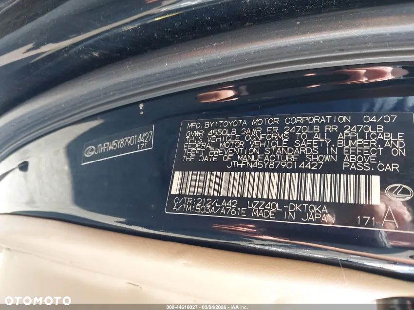 Lexus SC 430 - 23