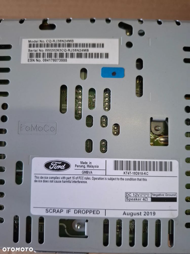 Ford Edge MK2 Lift Radio Nawi KT4T 19C107/ KT4T 18D818 - 6