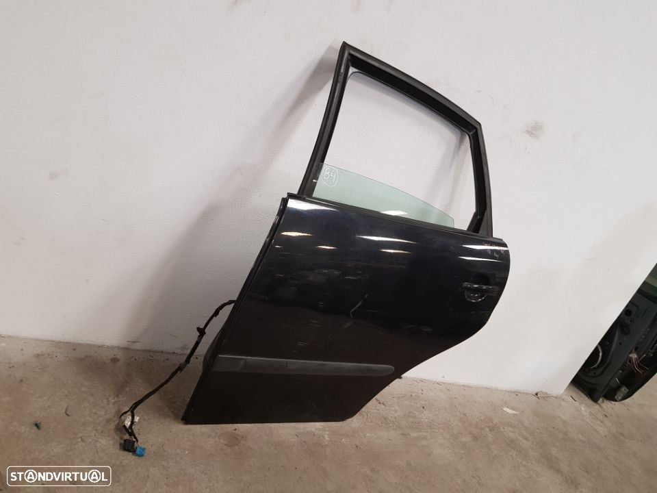 PORTA TRASEIRA TRÁS ESQUERDA SEAT IBIZA 6L FECHO ELEVADOR MOTOR PUXADOR VIDRO - 2