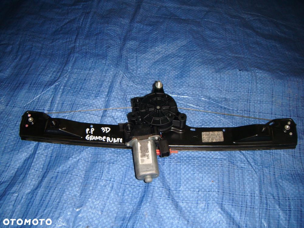 fiat grande punto mechanizm szyby prawy przód - 1