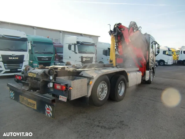 Volvo FH500, 6x2, Axa liftanta, Palfinger Epsilon, - 4