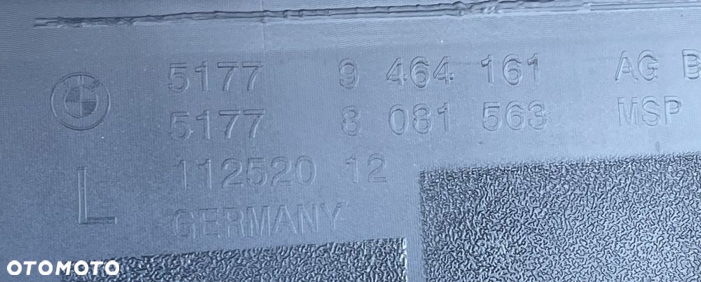 LPA386 BMW 7 G70 2022- LISTWA PROGOWA NAKŁADKA PROGU PRZÓD LEWA 9464161 - 16