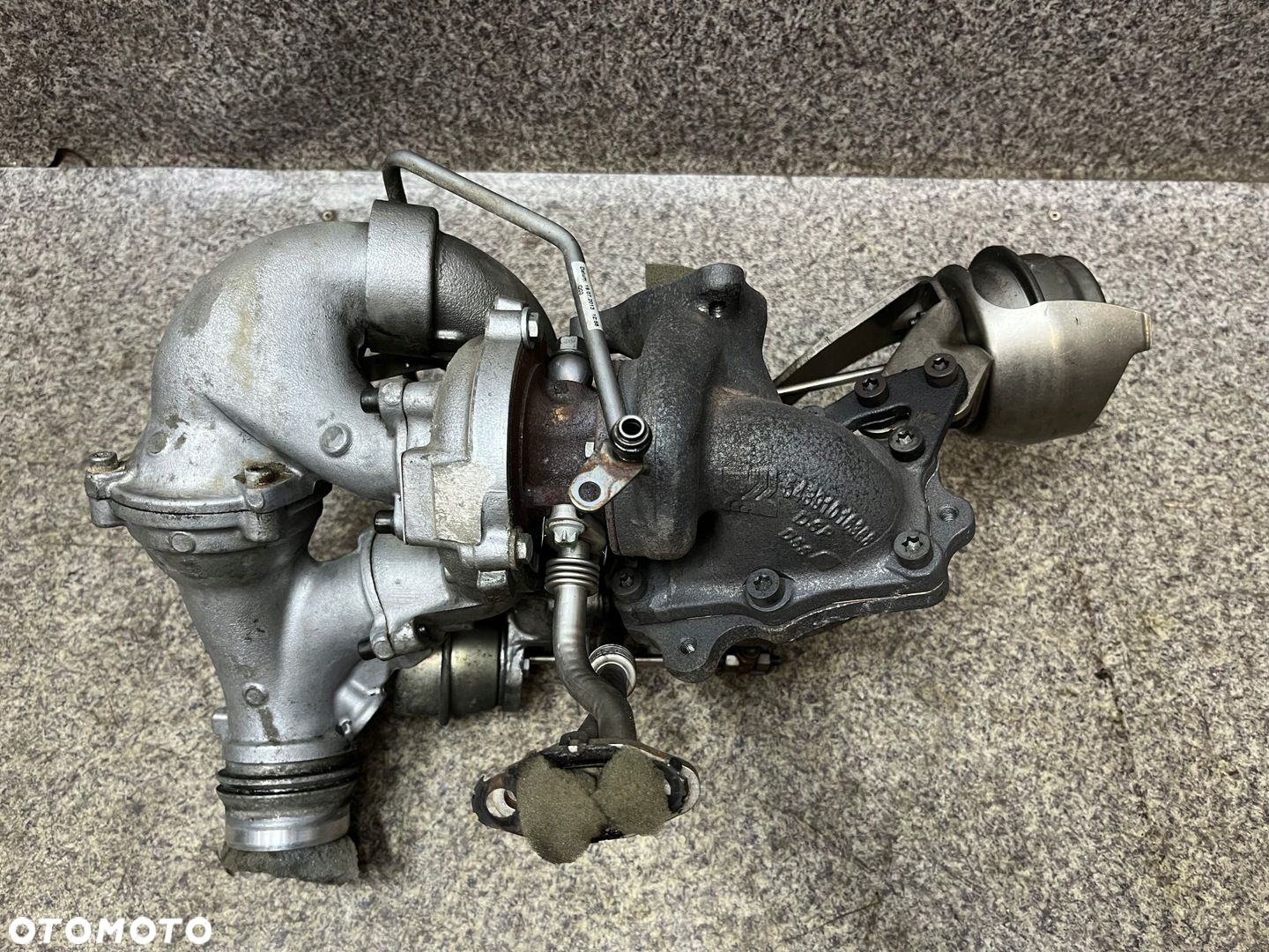 Turbiny turbina turbo gruszka W204 2.2 CDI Biturbo 651 651.911 KOMPLET W212 - 2