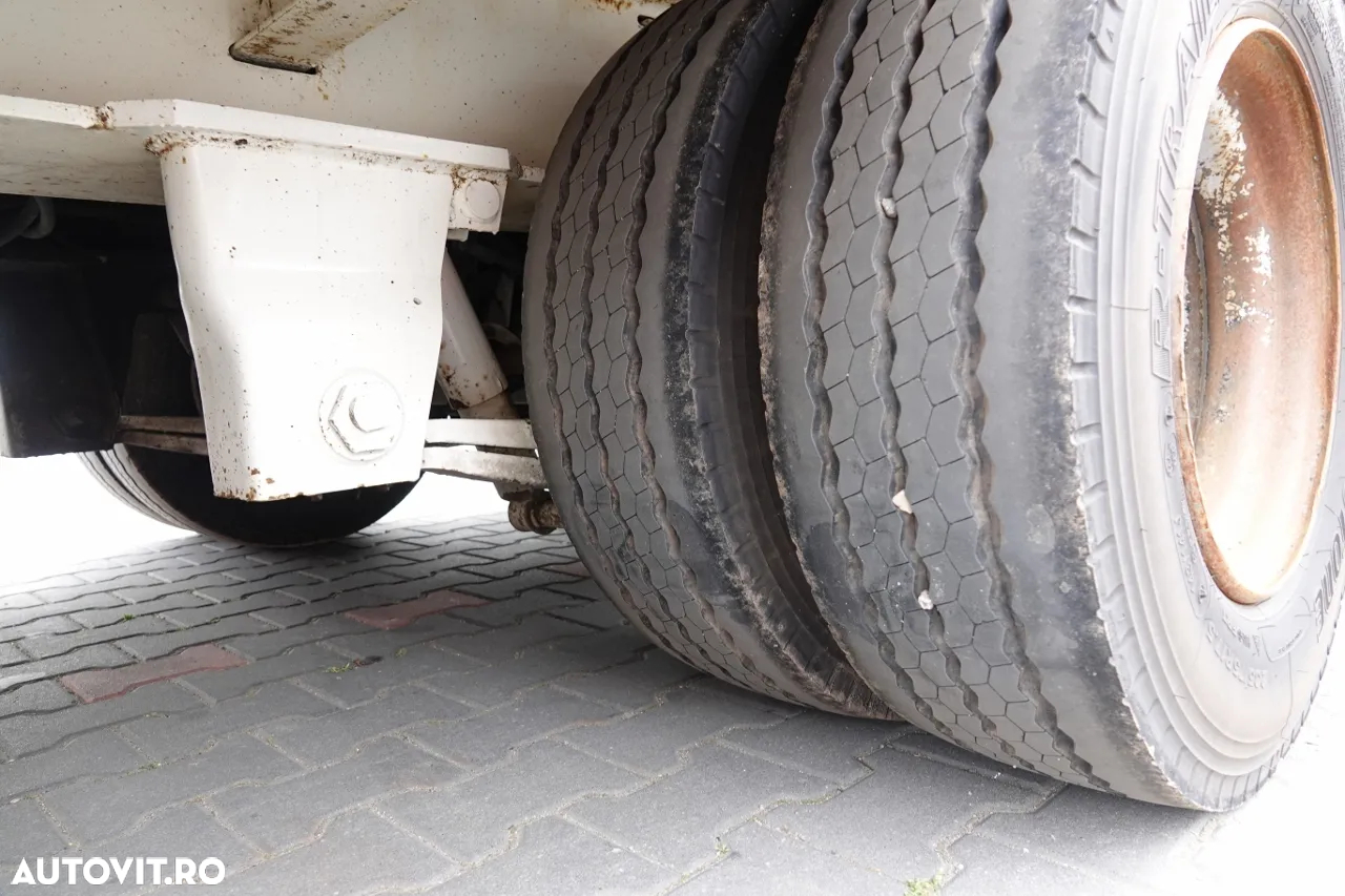 Castera CAMION CU ÎNCĂRCARE MICĂ CASTERA / 3 AXI / AXĂ DE DIRECȚIE / SUPRACARCĂRI HIDRAULICE / TROLIU / IMPORTAT - 22