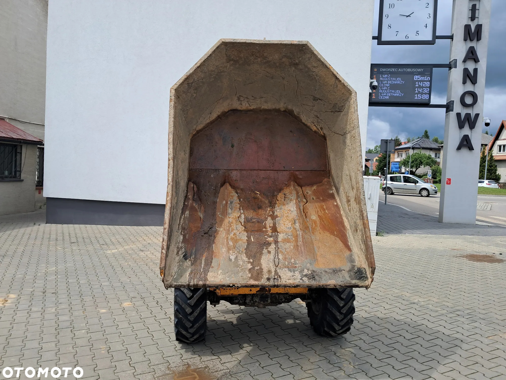 Thwaites Wozidło budowlane obrotowe (kiper + obrót) wywrotka ładowność 3 t tony nowe opony przód * 33KM * światła * prod. 2016* sprawne * 1345 MTH * silnik Yanmar - 2