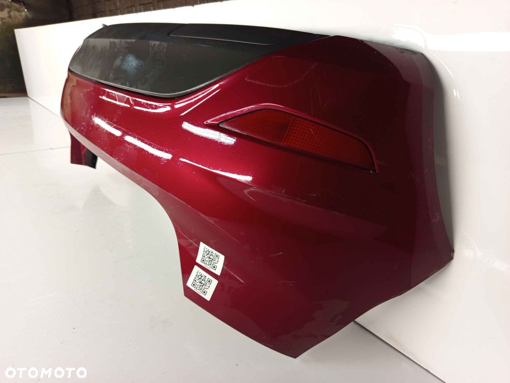 } ZDERZAK TYŁ TYLNY FORD FIESTA MK.7 VII 7 M9 WIŚNIA WIŚNIOWY - 3